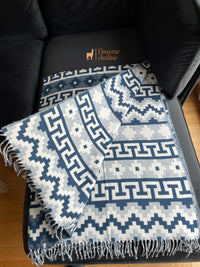 Plaid Pacha Bleu Foncé