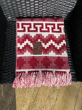 Plaid Pacha Rouge Andin