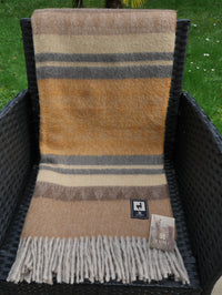 Plaid Apu Camel & Miel
