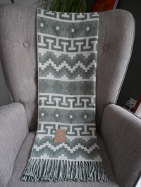 Plaid Pacha Vert Sauge