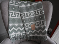 Plaid Pacha Vert Sauge