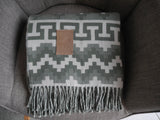 Plaid Pacha Vert Sauge