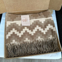 Plaid Pacha Marron