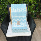 Plaid Pacha Bleu Glacier