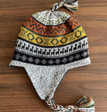 Bonnet alpaga réversible - Gris Foncé / Clair