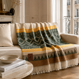Plaid Inti Vert Altiplano