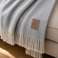 Plaid Lima Gris