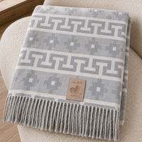 Plaid Pacha Gris Perle