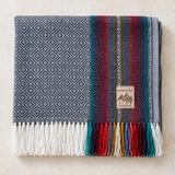 Plaid Sumaq Bleu