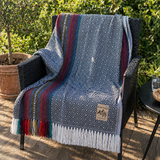 Plaid Sumaq Bleu