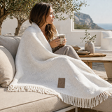 Plaid Wayra Blanc