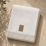 Plaid Wayra Blanc