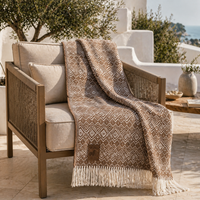 Plaid Wayra Marron