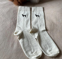 Chaussettes blanches - Lama