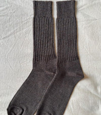 Chaussettes marron