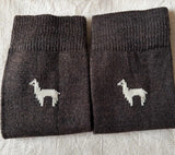 Chaussettes marron - Lama