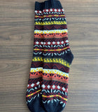 Chaussettes Andines - Noir / Rouge