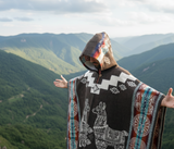Poncho Inti Marron
