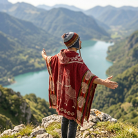 Poncho Inti Rouge