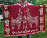 Poncho Inti Rouge