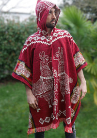 Poncho Inti Rouge