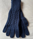 Gants baby alpaga - Bleu