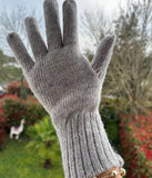 Gants baby alpaga - Gris clair