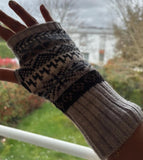 Mitaines sans doigt - Gris