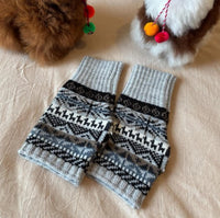 Mitaines sans doigt - Gris