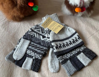 Mitaines avec capuche - Gris