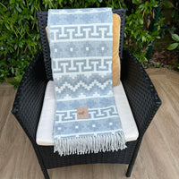 Plaid Pacha Gris Perle