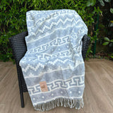 Plaid Pacha Gris Perle